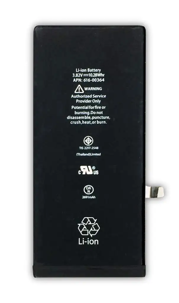 

Аккумулятор для 8 plus [616-00367] (2691 мАч)/замена нового качества максимум/Быстрая доставка/телефон/Емкость/