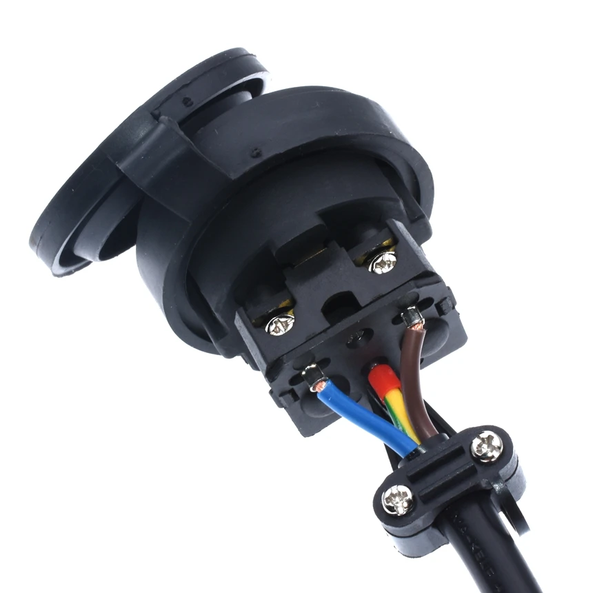 Удлинитель питания переменного тока французский Европейский штекер Schuko гнездо