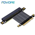 PCI Express PCIE Райзер-карта расширения PCI E x8 до x16 слот PCI-E Райзер-адаптер Удлинительный кабель PCIe позолоченный для майнинга BTC