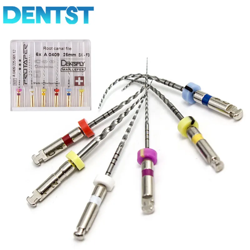 

Dental Endo Root Canal NITI Heat Activated Rotary Files Endondontic Root Canal Universeral Engine Use Dentista Tool