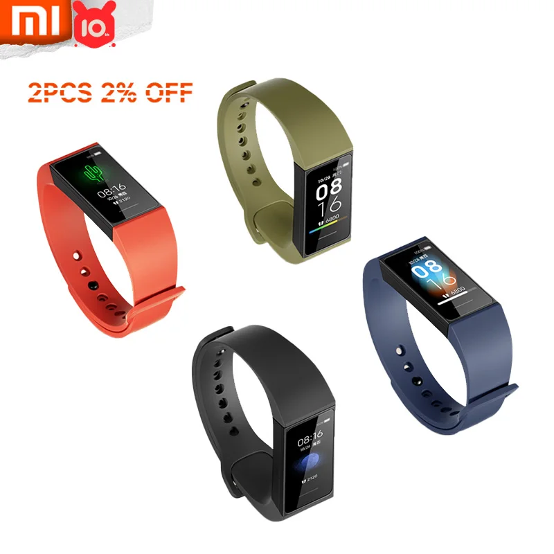 Фитнес браслет Xiaomi Redmi Band с цветным сенсорным экраном 1 08 дюйма и