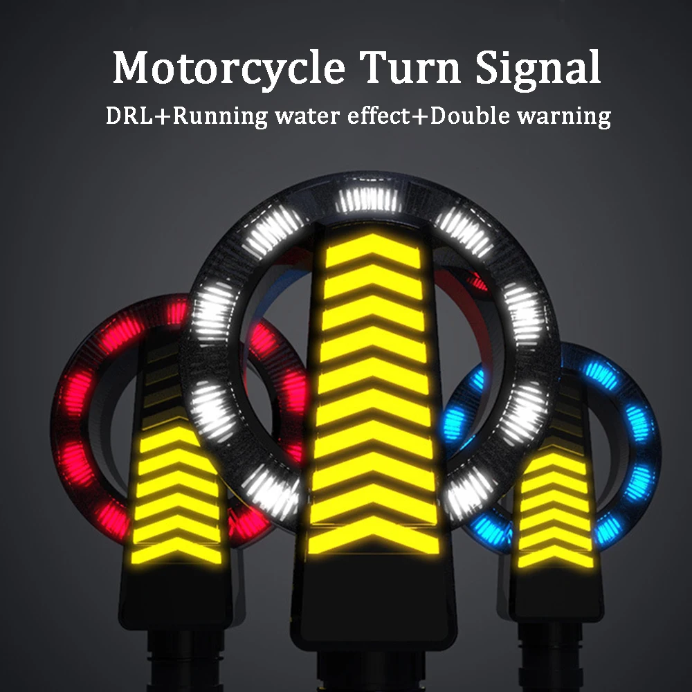 Светодиодный сигнал поворота для мотоцикла 12 В мигающий индикатор DRL YAMAHA tzr 50 vino