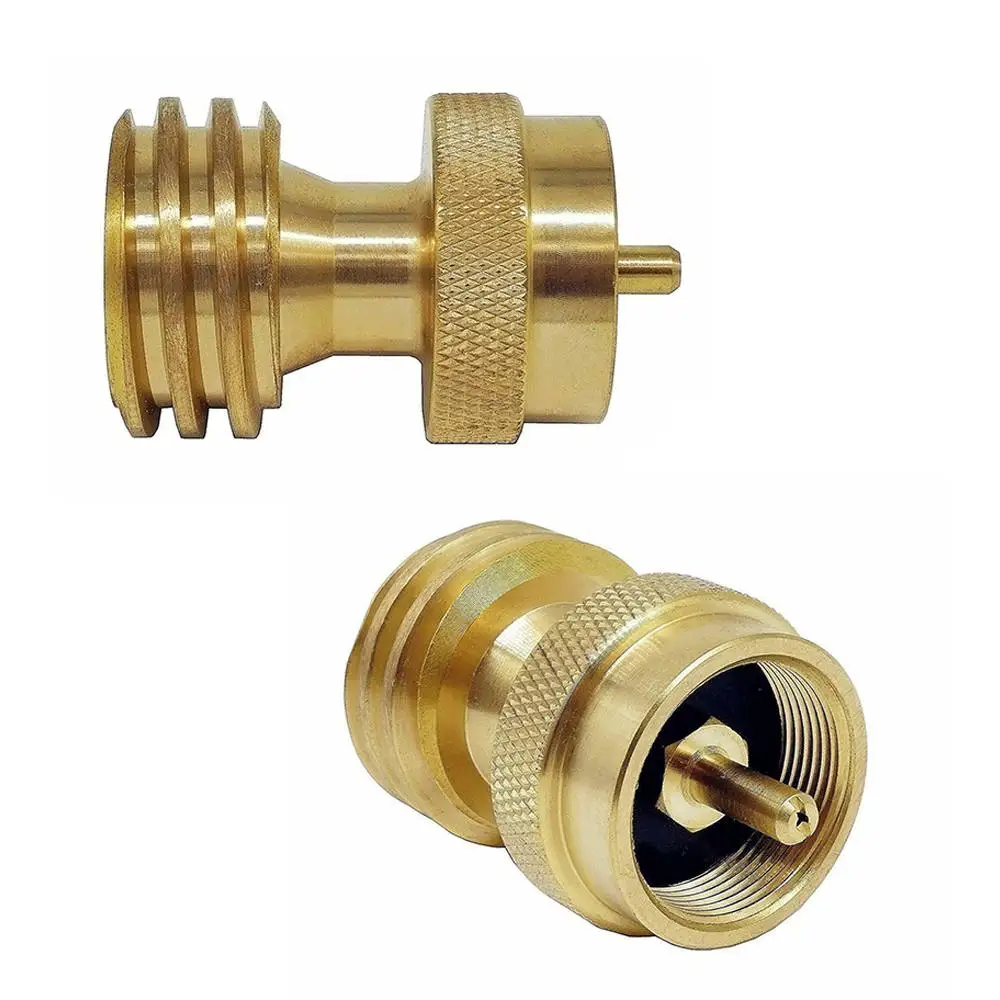 

Outdoor Camp Stove Burner Connector Camping Conversion Gas Bottle Adaptor