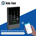 Bluetooth TTlock приложение Управление система контроля допуска к двери Управление системы кард-ридер смарт-телефон приложение 13,56 МГц карты двери Клавиатура доступа Управление клавиатуры