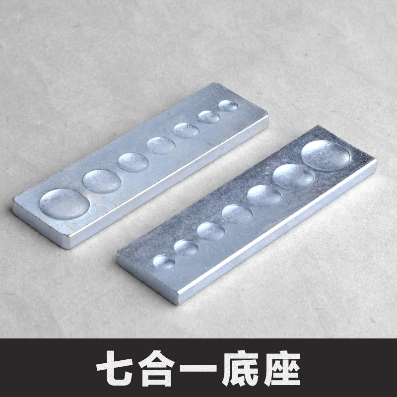 1 шт. ручные кожаные инструменты сшитая кожа резная двойная заклепка грибы для