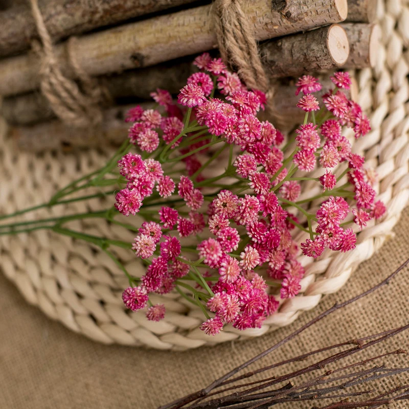 

65CM Daisy Artificial Flower Home DIY Accessories 135PCS Head/Bundle Wedding Decoration Flower Real Touch Fake Bouquet Daisy