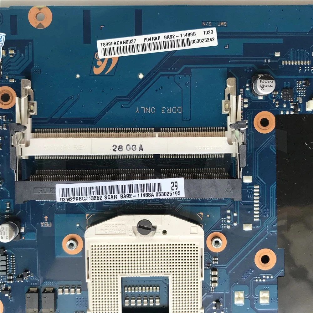 For Samsung 300E NP300E5C NP300E5X Laptop Motherboard PGA 989 SLJ8F HM75 MB BA92-11488A BA92-11488B BA41-01976A 100% Tested | Компьютеры и