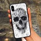 Классный чехол для сотовых телефонов с рисунком черепа для Iphone 13 7 8 Plus 11 Pro XS Max 12 Mini 5S 6S 6 X XR, чехол для мобильного телефона SE 2020, Жесткий Чехол