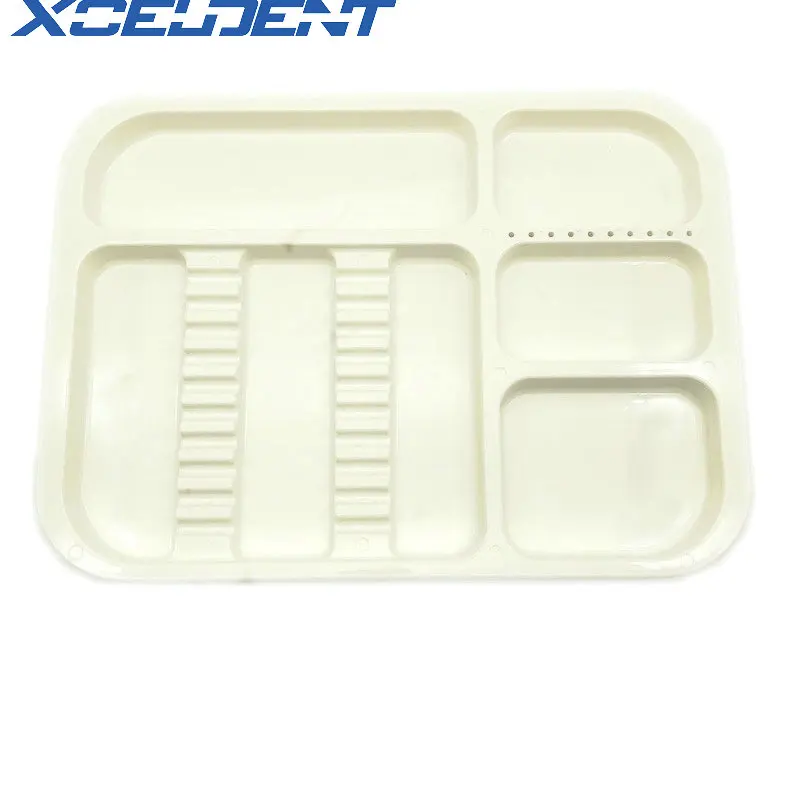 Высокое качество пластиковый стоматологический поднос Сплит Сегрегированные