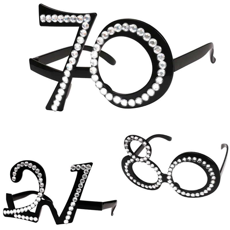 Аксессуары для очков вечеринки в честь Дня Рождения | Тематическая одежда и