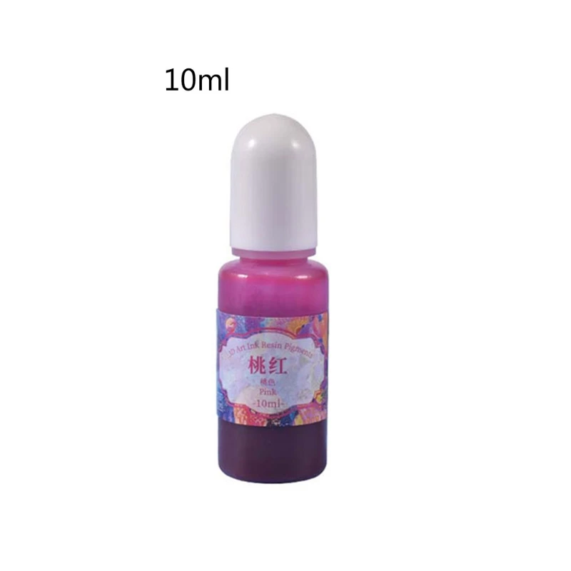 

652B 24 Colors Resin Epoxy Pigment Liquid Colorant Dye Ink Diffusion DIY Art Crafts Jewelry Making Accessories