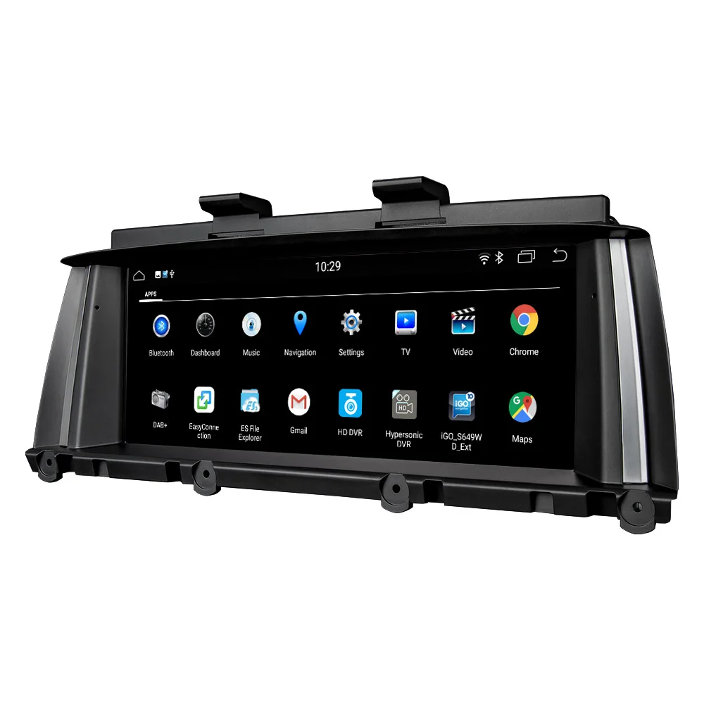 Автомобильный мультимедийный процессор 8 &quotшестиядерный Android 9 0 Pie OS GPS навигация