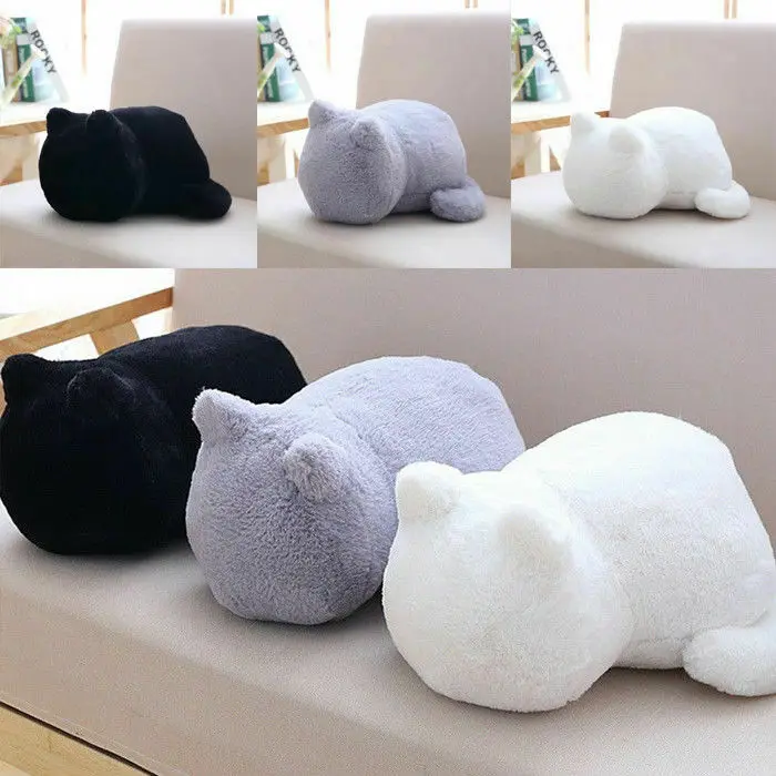 Игрушки подарки плюшевые подушки в виде кота Ashin подушка для спины заполненная