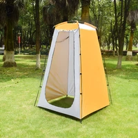 the new bath dressing tent set up mobile toilets room shower outdoor camping tent sun protection 190t silver coated cloth