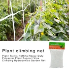 Садовая решетка для подъема растений, полиэфирная высокопрочная гидропонная сетка для поддержки растений, 51020 м