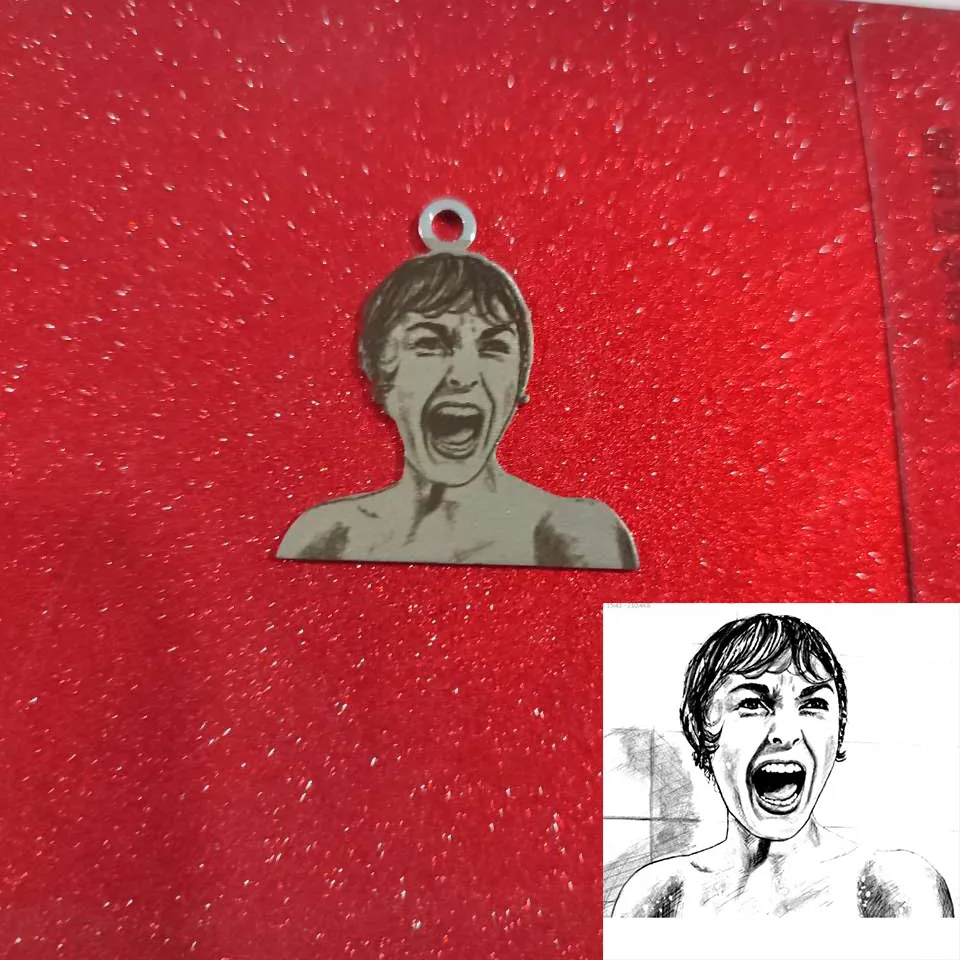 

Personalized Sketches Portrait Necklaces Pendants For Women Nameplate Jewelry Stainless Steel Custom Pet Photo Necklace Collier