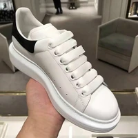 plus size 44 mens black casual shoes womens flat white sneakers zapatos de hombre with shoe box shoes for women sneakers