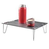 aluminum alloy portable table outdoor foldable folding camping hiking desk traveling outdoor picnic table