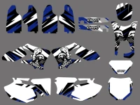 0501 new team graphics backgrounds decal sticker for yamaha wr250f wr450f wrf250 wrf450 2005 2006 wrf 250 450 wr 250f 450f