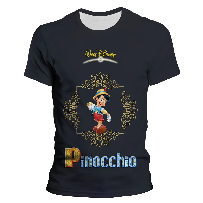 

Boy Girl Kids T-Shirt Women Hipster Casual Tee Pinocchio Graphic Aesthetic Harajuku Top Gift Unisex Tshirt Clothes Dropship
