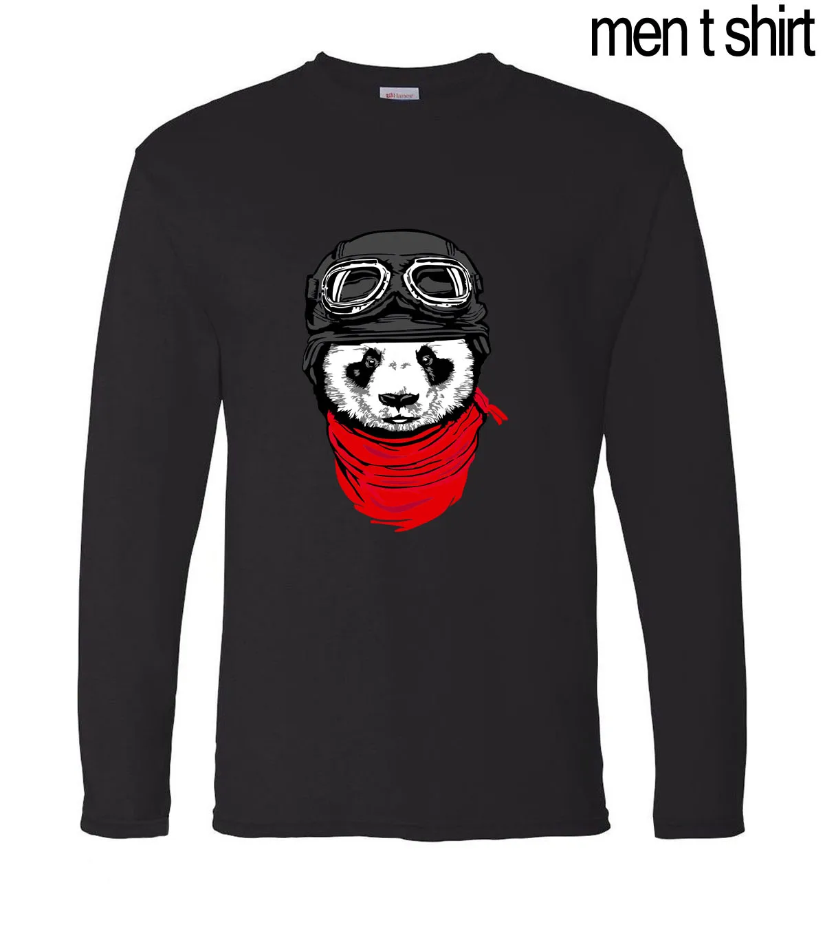 Лидер продаж 2020 модные мужские футболки с длинными рукавами и принтом милой