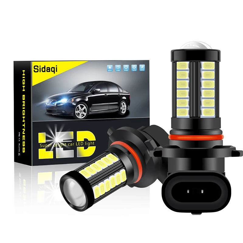 Автомобильные светодиодные лампы RXZ 12-24 в 1 шт. P13W светодиодный 16 5202 H11 LED 9005 HB3 9006 HB4