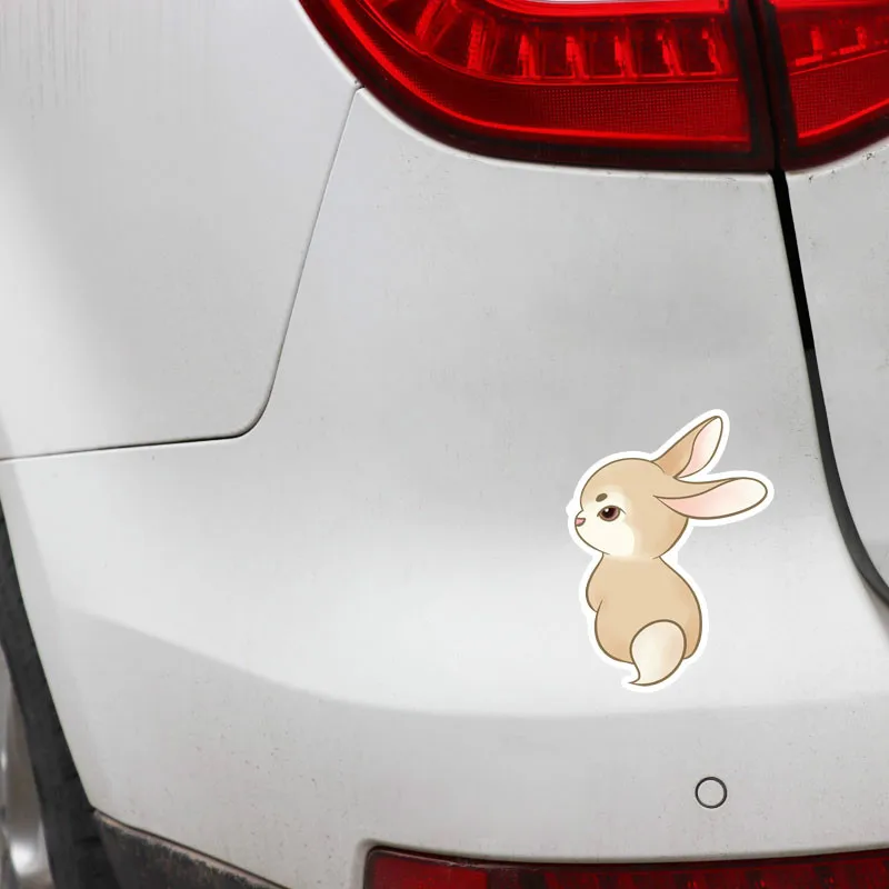 Наклейки милые животные кролик для Авто/бампер/окно/наклейка на стену наклейки DIY