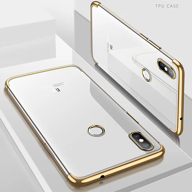 Золотой Чехол для Xiaomi Redmi 8A, тонкое прозрачное покрытие, мягкий силиконовый чехол из ТПУ для Redmi Note 8 Pro Redmi 8, чехол для телефона - Цвет: Золотой