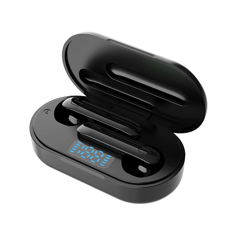 

Bluetooth 5.0 Headphones Wireless Earphones 6D Stereo P25 TWS Earphone Touch Con