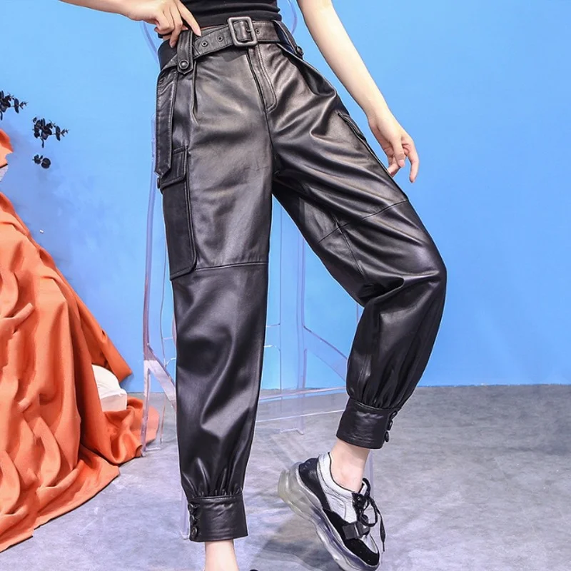 Рисунок 2 - Брюки женские из натуральной кожи до щиколотки