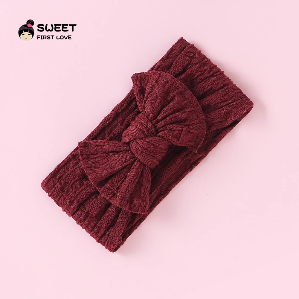 Платье с бантом для новорожденных украшение детей повязка на голову малышей