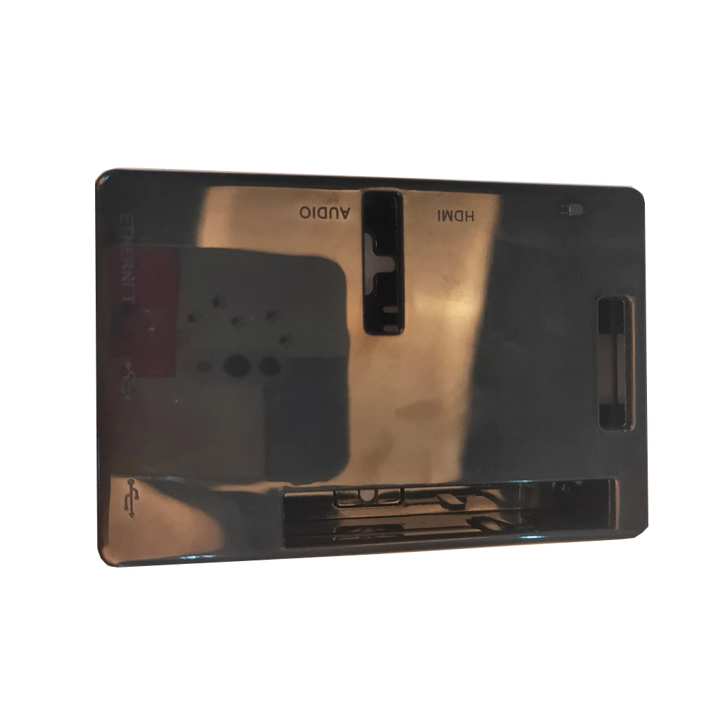 Для Raspberry Pi 3 Чехол модель B1B + ABS коробка корпус защитный чехол Оболочка Черный