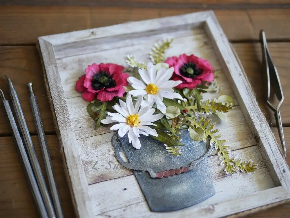 L-Sunday ремесла высечки прессформы ведро металла трафареты скрапбукинга тиснение