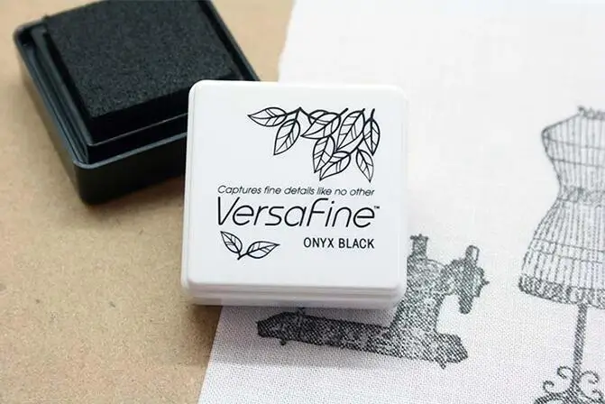 Фото Tsukineko VersaFine Inkpad VFS-82 Оникс черный VFS-54 винтажная сепия Япония №5