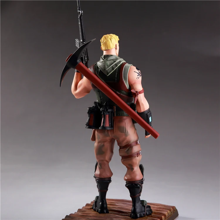 TPS игра fortress персонаж черный рыцарь обнимается команда лидер череп Trooper raptor McFarland Коллекционные Фигурки Модель