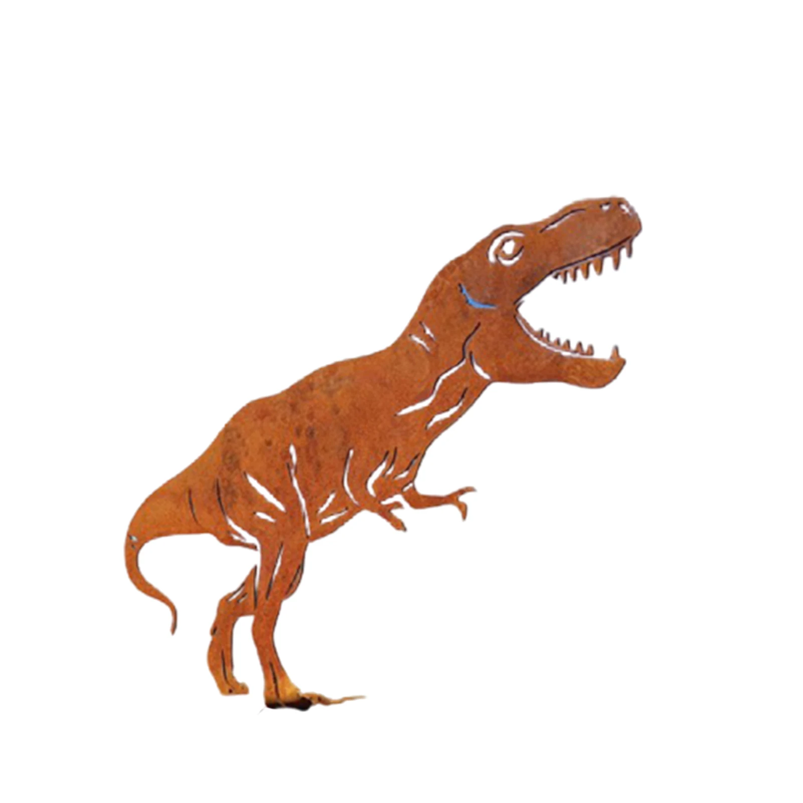 

Hot Dinosaur Decorative Art Silhouette Stainless Steel Animal Sculpture Courtyard Decor Garden Lawn Yard Outdoor Ornament