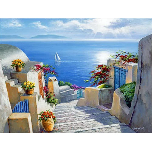 Набор для рисования по номерам на холсте без рамки|Картины номерам| |