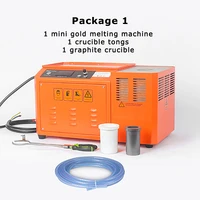 3kw5kw gold copper silver aluminum iron steel induction melting furnace jewelry goldsmith induction heater 1 2kg fast heating