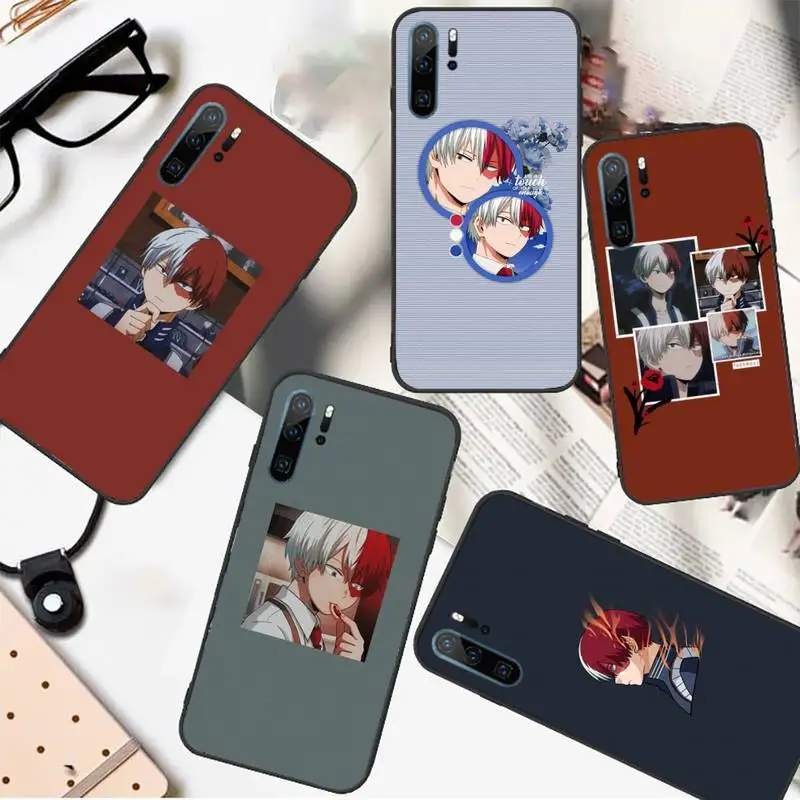 

Shoto Todoroki My Hero academia Phone Case For Huawei honor Mate P 10 20 30 40 i 9 8 pro x Lite smart 2019 nova 5t