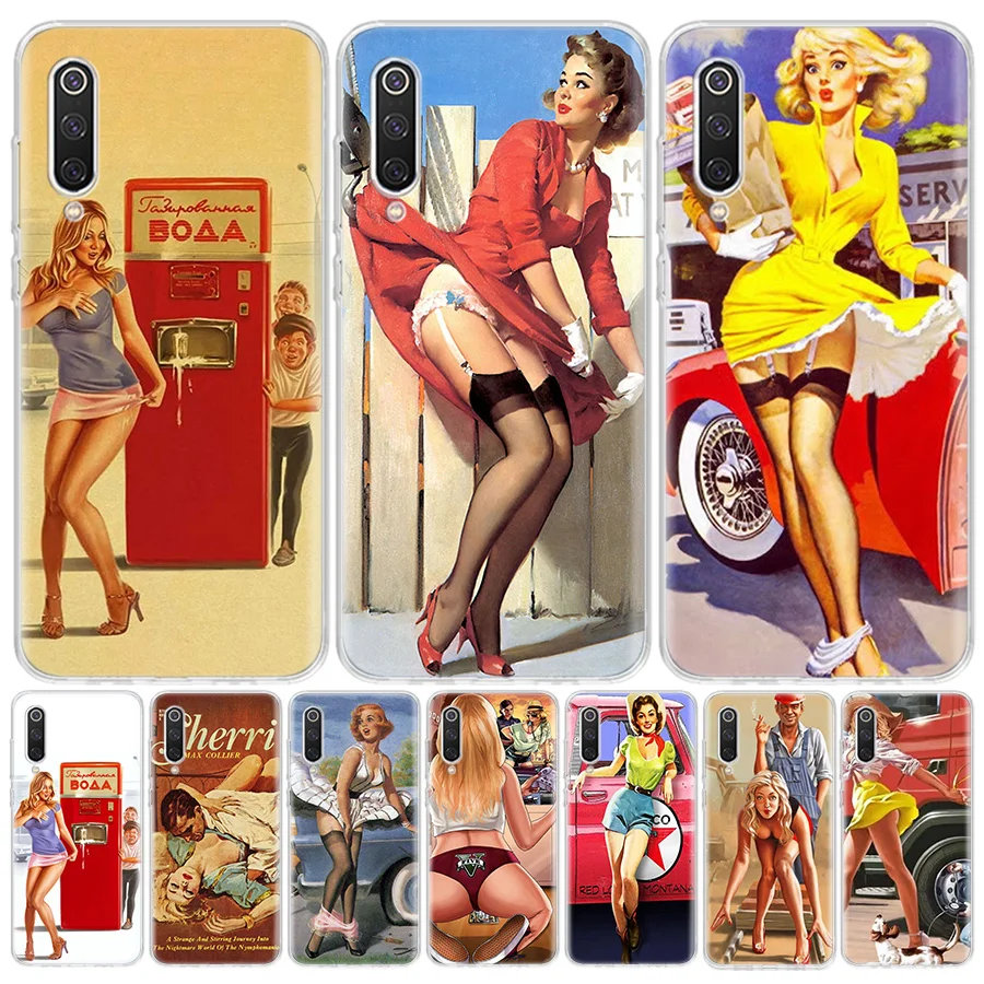 Сексуальный женский чехол для телефона WW2 для Xiaomi 13 Mi 11 10 Ultra 12 Lite 5G 12X 12T 11i 10T 11T Pro 9 9T 8 6X 5X, мягкий чехол