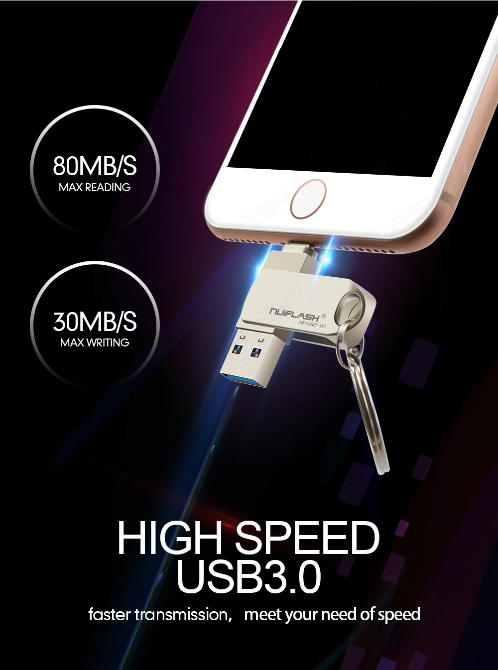 USB флэш-накопитель для iPhone X/8/7/7 Plus/6 Plus/6s/5/SE/ipad 2 в 1 флеш-накопитель 16 ГБ 32 ГБ 64 ГБ 128 ГБ флэш-накопитель usb Stick