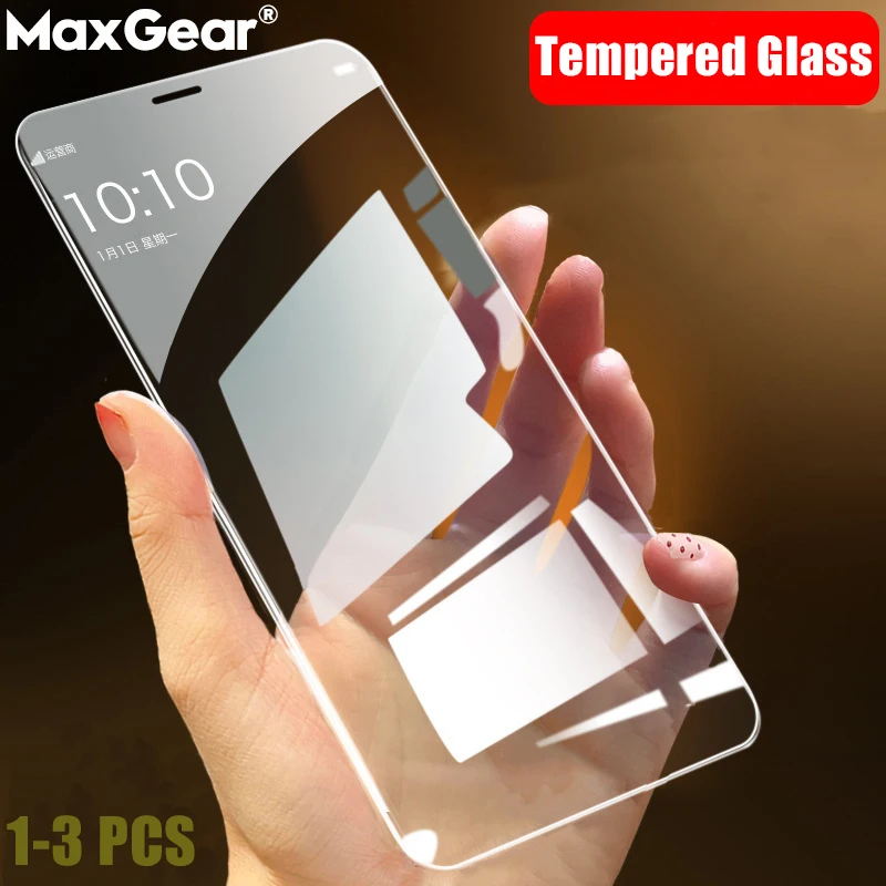 1-3 шт. защита для экрана из закаленного стекла iPhone 12 11 Pro Max XS SE 2020 XR X 6 S 7 8 плюс 5 5S 4S
