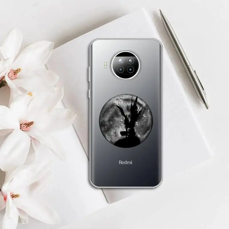 

rem and misa death note Phone Case Transparent for Xiaomi mi Redmi note 10 t 8 9 pro lite 11 Samsung S 8 9 10 20
