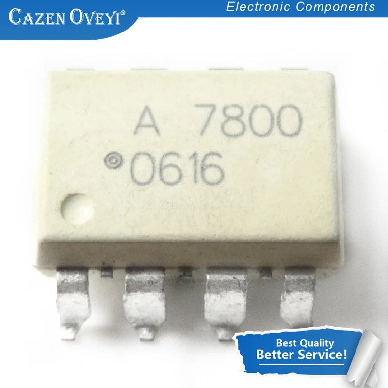 10 adet/grup A7800 HCPL-7800 7800 DIP-8 SMD-8 stokta