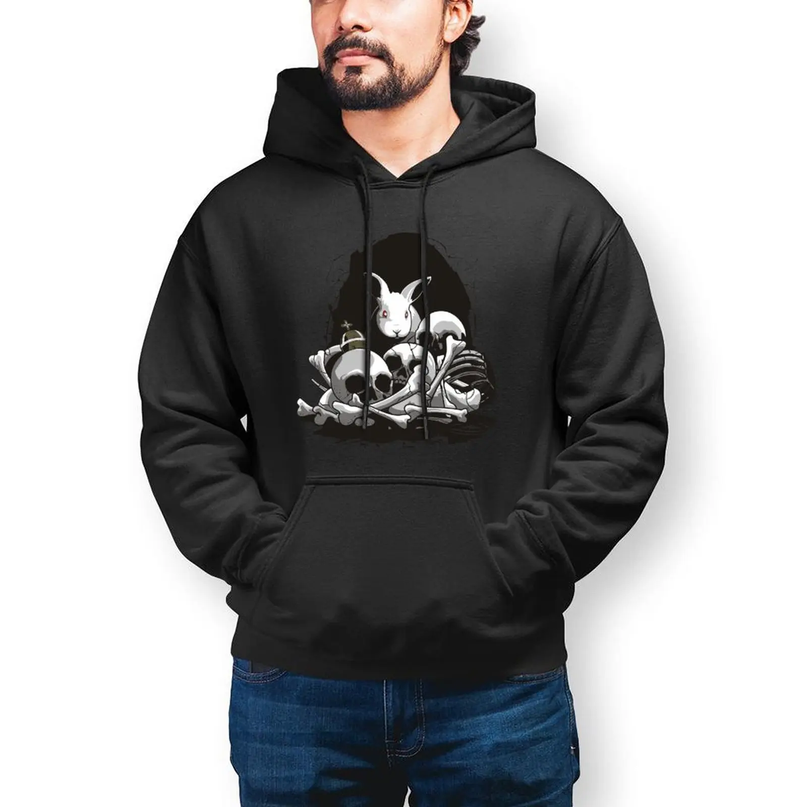 

Толстовка с капюшоном в виде зверя, свободные зимние толстовки, популярные мужские толстовки большого размера с длинным рукавом