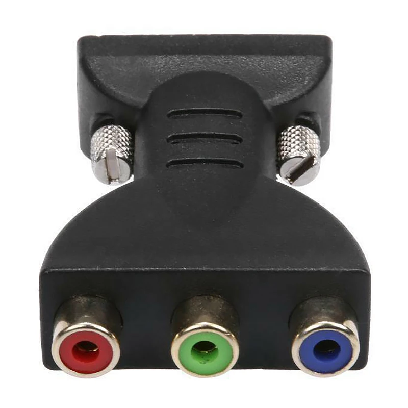 Комплект из 2 предметов 3 RCA выход RGB Женский HDMI к DVB T 15 Pin VGA Стиль компонентное