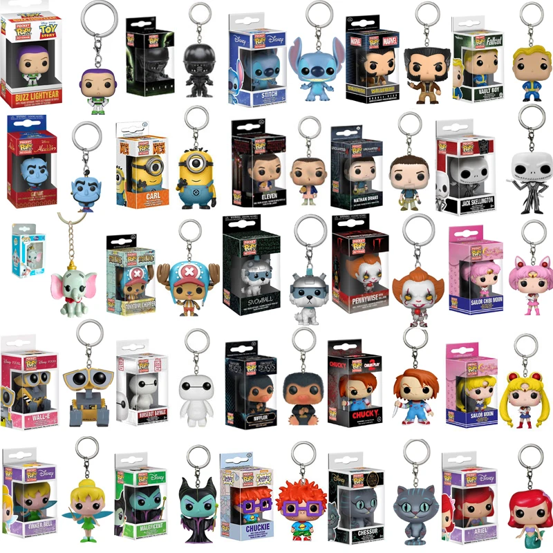 FUNKO POP мультфильм Abu Stranger Things моряк игрушечная Луна история Дамбо Pennywise Карманный