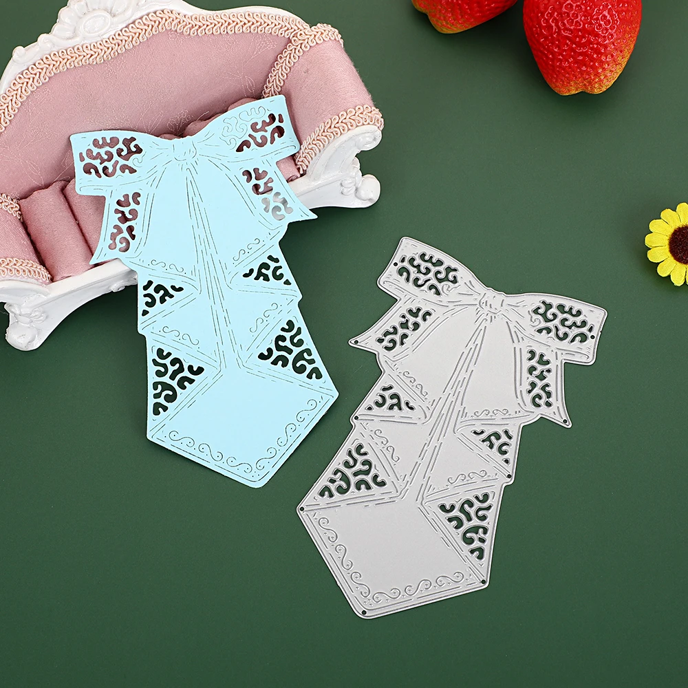 

Tie Bow Cutting Dies Card Making Metal Stecils Template Scrapbook Album Decor Crafts Embossing Folder Stamps And Slimline Dies