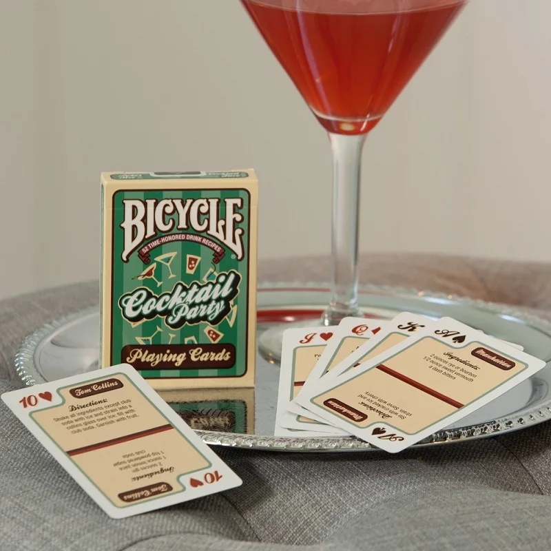 Велосипедные Коктейльные Вечерние игральные карты волшебные напитки рецепты