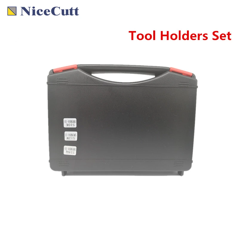 

Nicecutt Lathe Tools Set S10K-SWUNR04-10 S12M-SWUNR04-11 S16Q-SWUNR04-16 Tool Holder 10PCS WXGU040304 Carbide Turning Insert